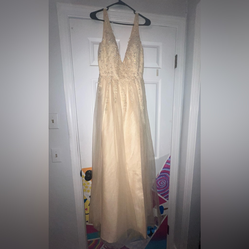 Yellow Prom Dress, Never Worn, New Without Tags, Size 15
